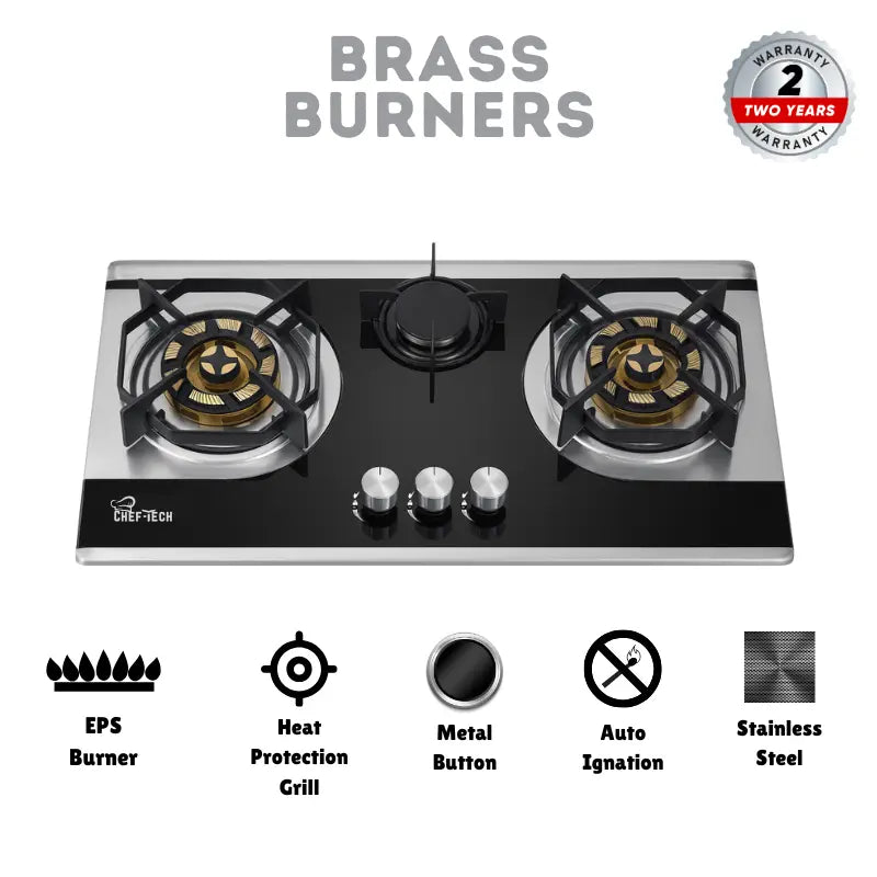 EPS H22 Stainless Steel with eps Brass Burners size 28x16