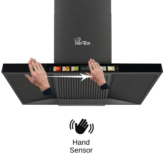 Model (T-Shape H-22) Copper Motor Touch + Hand Sensor Hood.