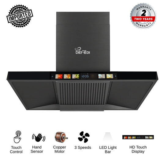 Model (T-Shape H-22) Copper Motor Touch + Hand Sensor Hood.