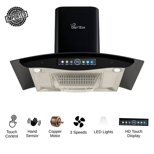 Model (HD-101) Copper Motor Touch + Hand Sensor Hood.