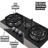 Model EPS B11 Stainless Steel with eps Burners type size 28x16