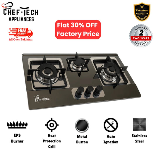 Model EPS S3 Stainless Steel with eps Burners type size 28x16