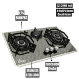 Model EPS B2 Stainless Steel with eps Burners type size 28x16