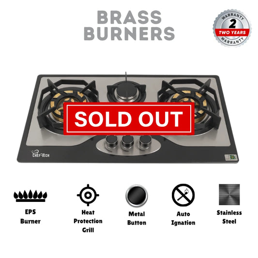 Model EPS A19 Stainless Steel with eps Brass Burners size 28x16
