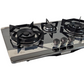 Cheftech Automatic Gas Stove Stainless Steel with EPS Burner Gas Hob imported Size 28x16