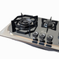 Cheftech Automatic Gas Stove Stainless Steel with EPS Burner Gas Hob imported Size 28x16