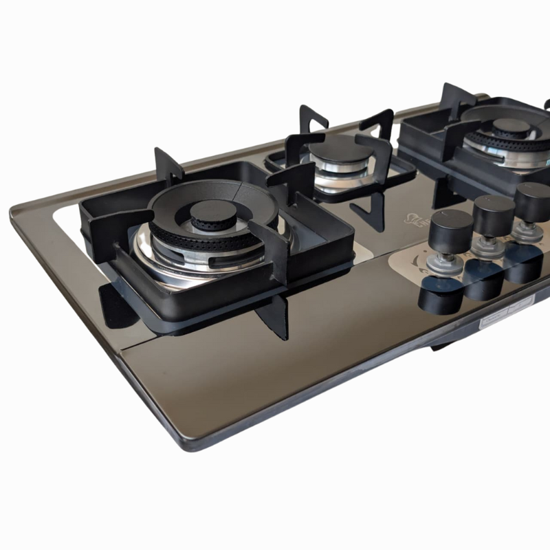 Cheftech Automatic Gas Stove Stainless Steel with EPS Burner Gas Hob imported Size 28x16
