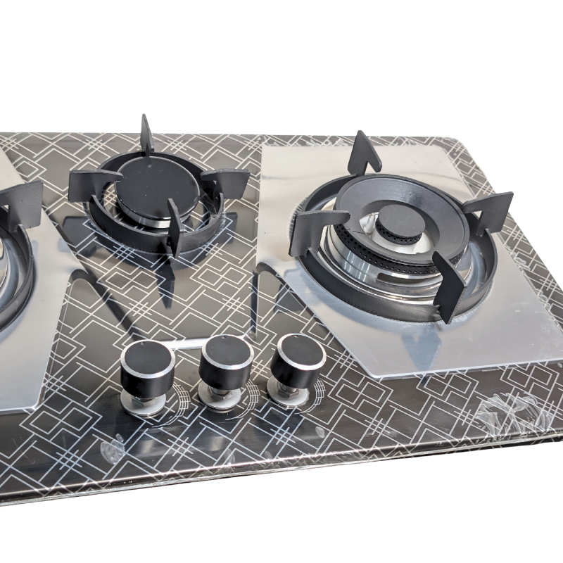 Cheftech Automatic Gas Stove Stainless Steel with EPS Burner Gas Hob imported Chula Size 28x16