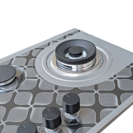 Cheftech Automatic Gas Stove Imported Anti Print Stainless Steel with EPS Burner Type imported Chula Size 28x16