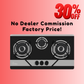 Cheftech Automatic Gas Stove Stainless Steel with EPS Burner Gas Hob imported Size 28x16