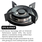 Cheftech Automatic Gas Stove Stainless Steel with EPS Burner Gas Hob imported Chula Size 28x16