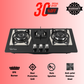 Cheftech Automatic Gas Stove Stainless Steel with EPS Burner Gas Hob imported Size 28x16