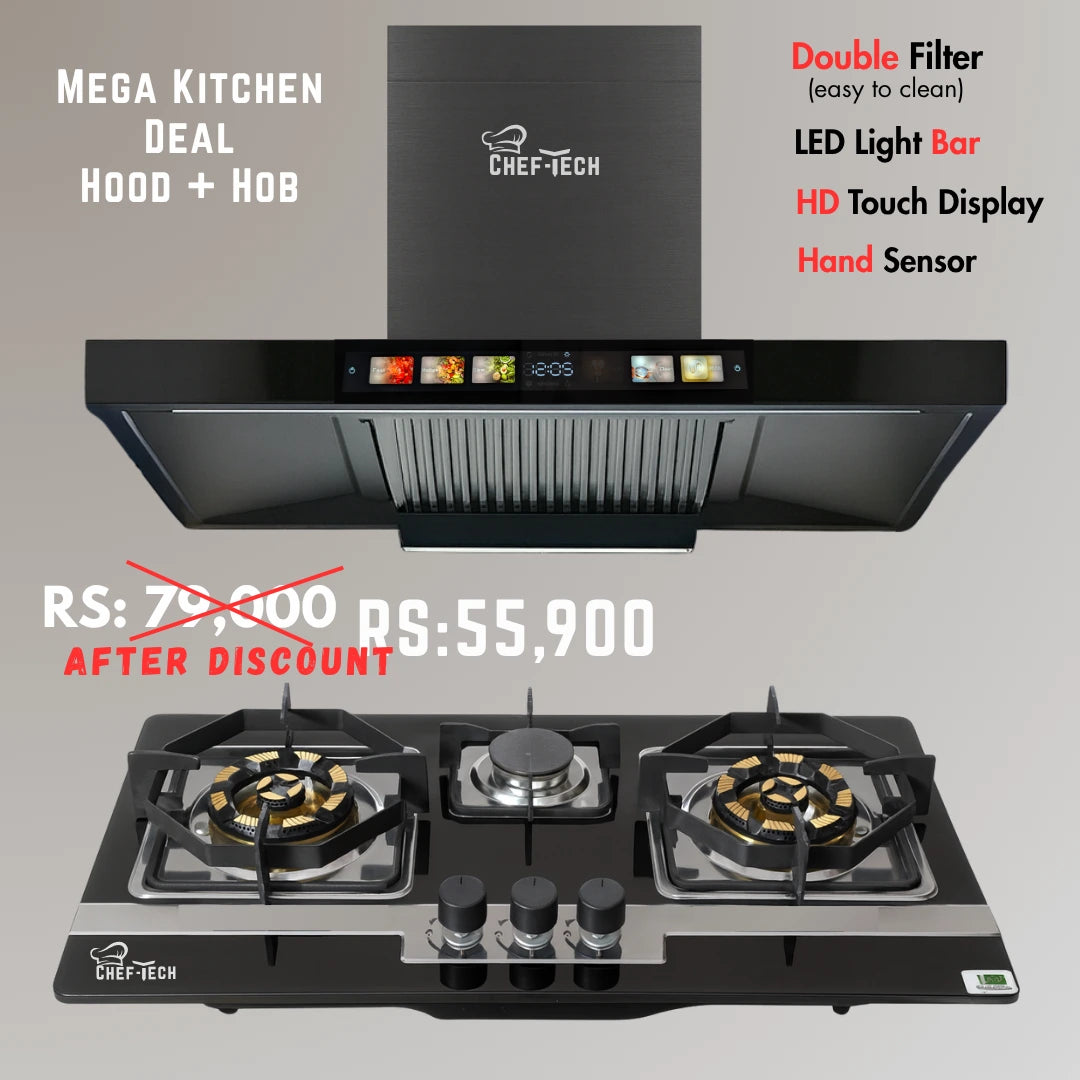Deal 3 Model (Hood T-Shape H22) (Hob Brass EPS S77)
