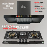 Deal 3 Model (Hood T-Shape H22) (Hob Brass EPS S77)