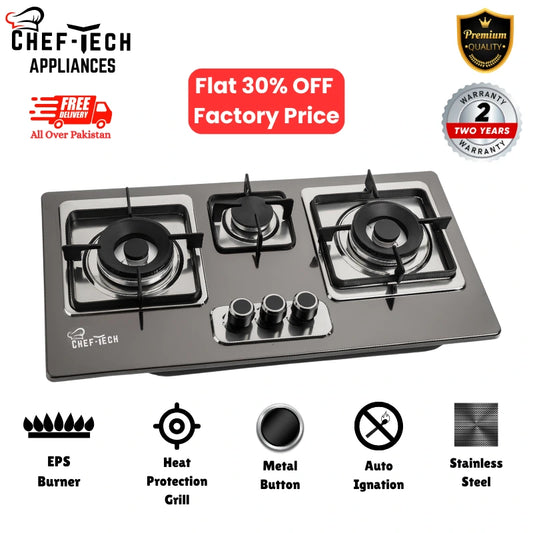 Model EPS S6 Stainless Steel with eps Burners type size 28x16