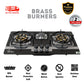 Model Brass EPS S77 Stainless Steel with eps Brass Burners