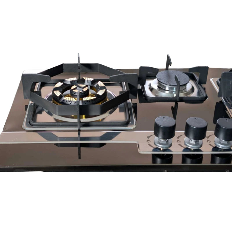 Model Brass EPS S77 Stainless Steel with eps Brass Burners