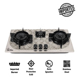 Model CB-702 Stainless Steel with China Burners type size 28x16 inchs