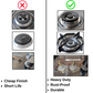 Cheftech Automatic Gas Stove Stainless Steel with EPS Burner Gas Hob imported Size 28x16